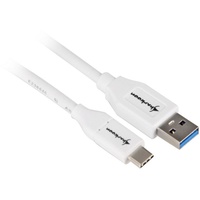Sharkoon USB 3.2 Gen 2 Kabel USB-A Stecker USB-C