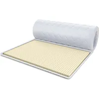 Fdm Matratzentopper Latex Matratze Topper 140x200 cm Härtegrad H3
