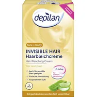 Depilan Bleichcreme Gesicht Bleaching Depilan Invisible Haarbleichcreme, 2er Pack