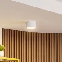 LINDBY LED-Strahler Nivoria, 11 cm, 9 W, weiß, Metall