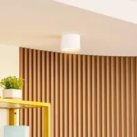 LINDBY LED-Strahler Nivoria, Ø 12 cm, 15 W, weiß,