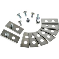 AccuCell Ersatzklingen für Worx Landroid Mähroboter 9x 0,9mm