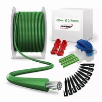 AccuCell 250m Begrenzungskabel (2,7mm) + 500 Haken + 10x