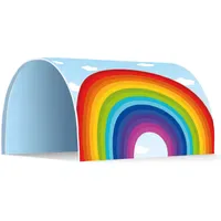 TICAA Tunnel "Einhorn Rainbow" für Hoch- und Etagenbetten