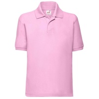 FRUIT OF THE LOOM 65/35 Polo Kids Kinder Poloshirt