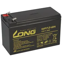 KungLong 1x AGM 12V 7,2Ah Blei-Akku WP7.2-12 VDs Akku,