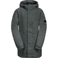 Jack Wolfskin Teen Parka - Slate Green - 140