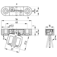 Schmersal Betätiger beweglich AZ 15/16-B6