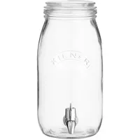 Kilner | blau (sky), B:19cm H:30cm, Zapfanlagen, Getränkespender, für
