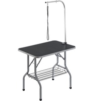 Vevor Trimmtisch 985x615x1662mm Schertisch Edelstahl Hundepflegetisch 150kg Tragfähigkeit Frisiertisch