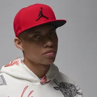 Jordan Jumpman Pro Verstellbare Cap - Rot, L/XL
