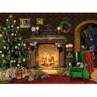 Coppenrath Verlag A4-Wand-Adventskalender - Kaminzimmer