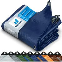 Floordirekt Abdeckplane 10 x 12 m Blau