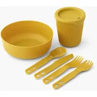 Sea to Summit Passage Dinnerware Set 1P 6-teilig gelb
