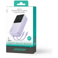 Joyroom mini Power Bank with built-in Cables, Lightning –