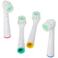 AccuCell 4 Stück 3D Whitening Ersatz-Zahnbürstenkopf für elektrische Zahnbürsten