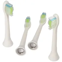 AccuCell 4 Stück Smart Cleaning Brush 3 Ersatz-Zahnbürstenkopf für