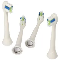 AccuCell 4 Stück Mini Cleaning Brush Ersatz-Zahnbürstenkopf für elektrische