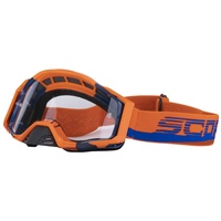 Scorpion Motocross-Brille E21 orange-blau