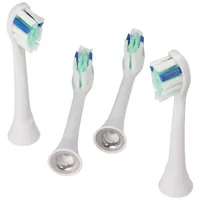 AccuCell 4 Stück Deep Cleaning Brush Ersatz-Zahnbürstenkopf für elektrische