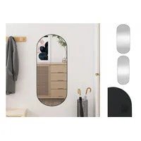 VidaXL Wandspiegel 30x70 cm Glas Oval