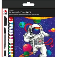 Marabu HERO OF GALAXY Permanentmarker farbsortiert, 24 St.