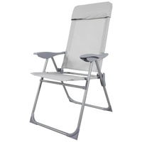 Mojawo Garten Klappstuhl Hochlehner Camping Sessel Campingstuhl Alu Textilen