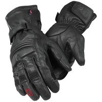 Dane Nibe 4 wasserdichte Motorrad Handschuhe Lang, schwarz, L