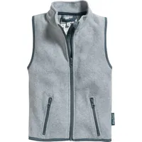 Playshoes Fleece Weste Unisex Kinder Outdoor-Oberteil, grau/melange, 104