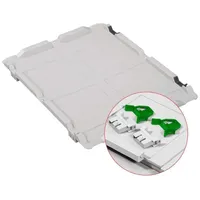 Proregal 10x Eurobox NextGen Grip mit Scharnierdeckel und grünen