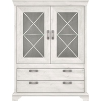 Forte Highboard FORTE "Kashmir", weiß (pinia weiß), B:123cm H:162,3cm