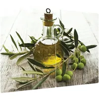 ALLboards Glas Herdabdeckplatte Schneidebrett Olivenöl Olivenbaum Olea Ölbaum Olivenduft