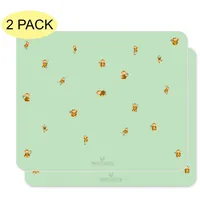 Tinyloaders 2xSET XL Placemat, Platzdeckchen, Platzmatte, Tischset, Backunterlage, Bastelunterlage,