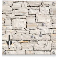 Zeller Memobord Stone, Glas, ca. 55 x 55 cm