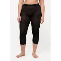 Ulla Popken Damen große Größen Übergrößen Plus Size Strumpf-Capri,