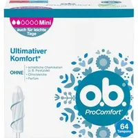 O.b. Tampons ProComfort Mini Größe mini für leichte Periode,