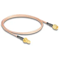 DeLock WLAN-Antennen Anschlusskabel [1x SMA-Stecker - Antennenkabel SMA Stecker