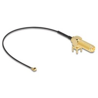 DeLock Antennenkabel RP-SMA 90° PCB Buchse zum Einbau zu