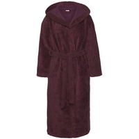 LASCANA Bademantel Damen dunkelrot Gr.XL/44