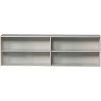 Woood Aufsatzschrank WOOOD "Klink", grau, B:200cm H:60cm T:35cm, FSC-zertifizierter