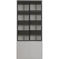 Woood Vitrine »Basic«, mit vier Türen, Breite 101 cm