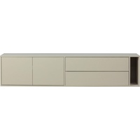 Woood Lowboard »Settle TV-Kommode«, mit zwei Schubladen, H 45