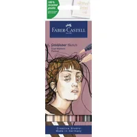 Faber-Castell 164812 - Goldfaber Sketch Marker Gofa 6er Etui