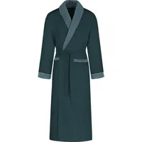 Normani Herren Bademantel Waffelpique Moyo in Blau | Gr.: