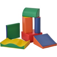 Homcom Kinder-Softplay-Set mit verschiedenen Bausteinen bunt 60L x 40B