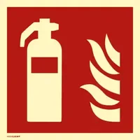 Schilderfabrikation moedel gmbh Brandschutzzeichen Feuerlöscher 20 x 20 cm