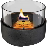 Tenderflame Tischfeuer Café 18 Lava Porzellan Schwarz