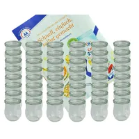 Mambocat 48er Set Weck Gläser 220 ml Tulpengläser mit
