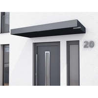Gutta Rechteckvordach BS PLUS Anthrazit 200 x 90 cm