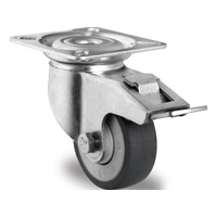 PROMAT CASCOO Lenkrolle mit Totalfeststeller ø 100 mm Serie